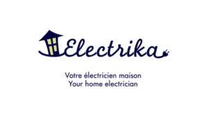 electrika logo white